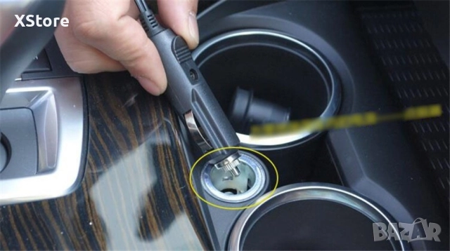 Изключително мощна и компактна 100 W прахосмукачка за автомобил AUTO CLEAN3, снимка 13 - Аксесоари и консумативи - 52483363