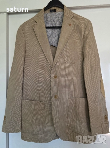 мъжко сако блейзър Massimo Dutti лен номер EU 48/ M
