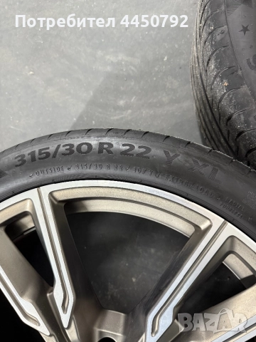 Джанти с гуми за bmw x5 m go5 22, снимка 2 - Гуми и джанти - 52909063