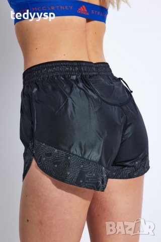 Къси дамски панталони за бягане Adidas Run Fast Radical Reflective - черни, снимка 2 - Спортни екипи - 37214358