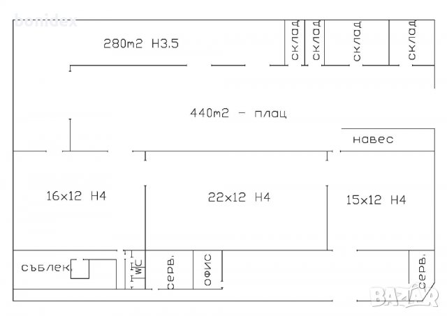  Промишлена-Складова сграда  ..50+280 м.СКУТАРЕ-РОГОШ, снимка 4 - Производствени сгради - 36594999