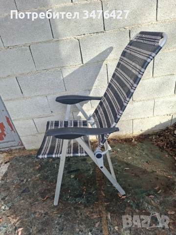 Сгъваеми шезлонг столове , снимка 2 - Столове - 52557934