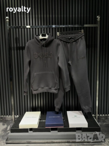 Hugo Boss Черен Мъжки Екип S-XXL Размер 