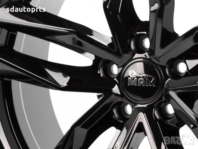 17" Джанти MAM Ауди 5X112 Audi A3 A4 B7 B8 A6 C6 C7 A5 S line RS6 Styl, снимка 5 - Гуми и джанти - 31138102