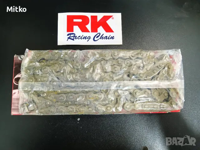 Нова японска задвижваща верига RK 420 за мотоциклет , снимка 3 - Части - 49925143
