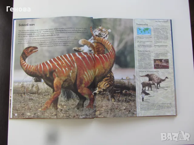Детска енциклопедия " Ако Динозаврите бяха живи днес", снимка 3 - Детски книжки - 48431902
