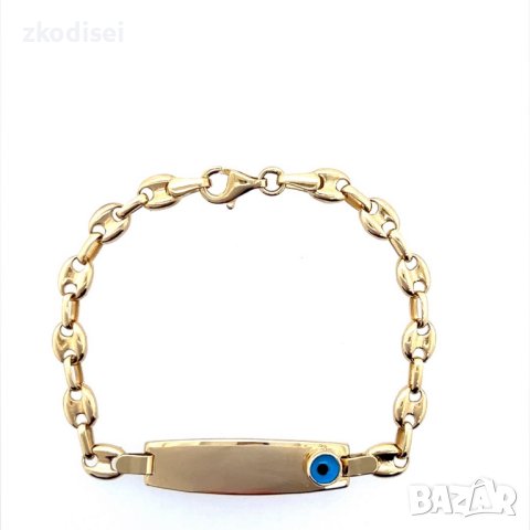 Златна детска гривна 4,86гр.15,0см. 14кр. проба:585 модел:21907-1