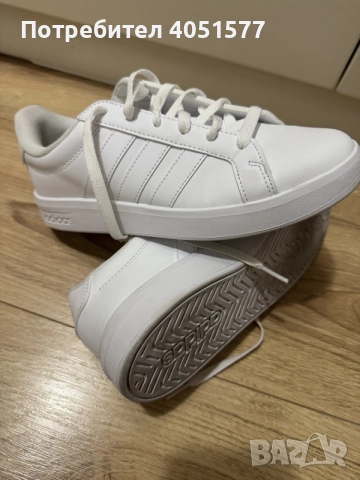 Кецове Adidas Court 3.0 J, снимка 4 - Кецове - 56087785