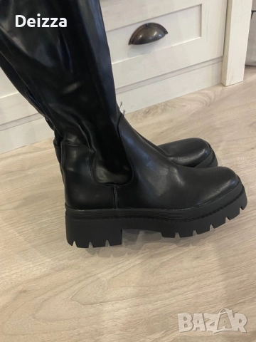 Високи ботущи, снимка 2 - Дамски ботуши - 52647287