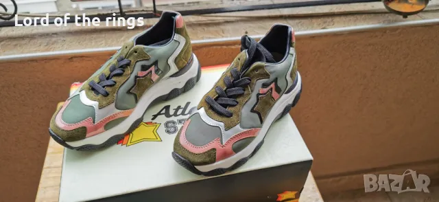 Оригинални маркови дамски сникърси/маратонки ATLANTIC STARS - 37 номер, снимка 3 - Маратонки - 49775448