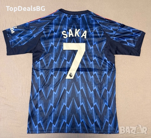 Футболен екип на Arsenal, Saka. 2025/2026, снимка 2 - Футбол - 51943768