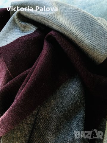 Красив шал 3 цвята,225/45см, снимка 2 - Шалове - 30632156
