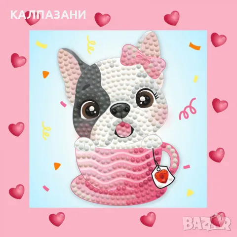 Diamond Dotz Диамантен гоблен Lovely 500+диаманта DTZ5010 