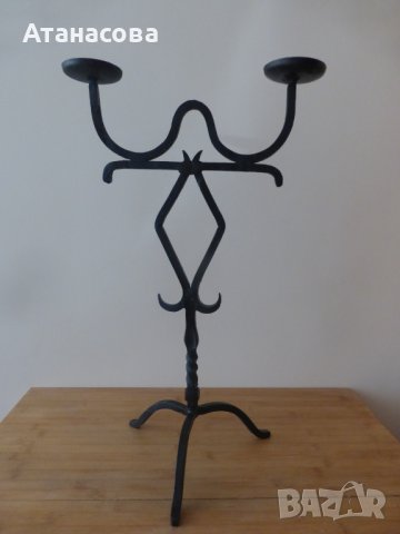 Свещник ковано желязо СБХ 2