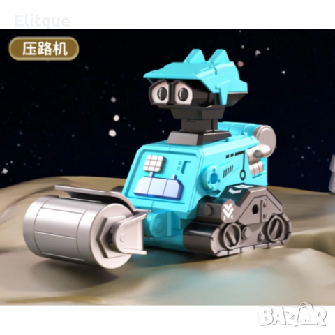 Подвижен робот играчка с дизайн на строителна машина  , снимка 8 - Плюшени играчки - 52904561