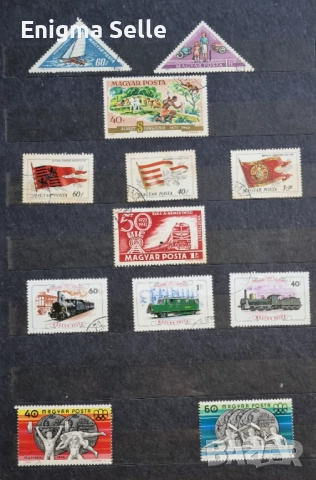 Колекция от стари пощенски марки , снимка 11 - Филателия - 52778231