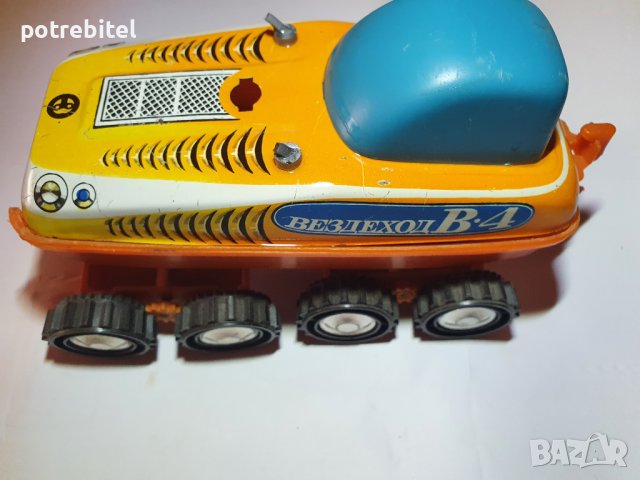 Руска метална играчка Вездеход 4, снимка 4 - Колекции - 40300397