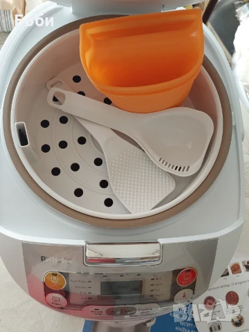 Мултикукър Phillips HD 3037, снимка 3 - Мултикукъри - 51128989