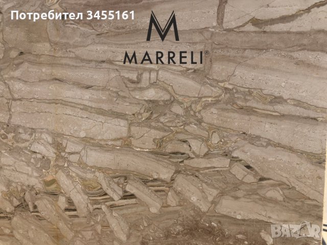 Мрамор Daino Reale bookmatch епокси ФАШИ, снимка 1