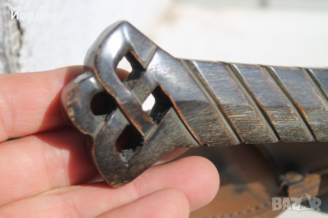 Стара кама с дръжка от биволски рог, снимка 15 - Антикварни и старинни предмети - 38300308