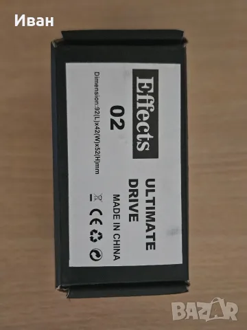 Ефект за китара Ultimate Drive+подарък*, снимка 2 - Китари - 55939403