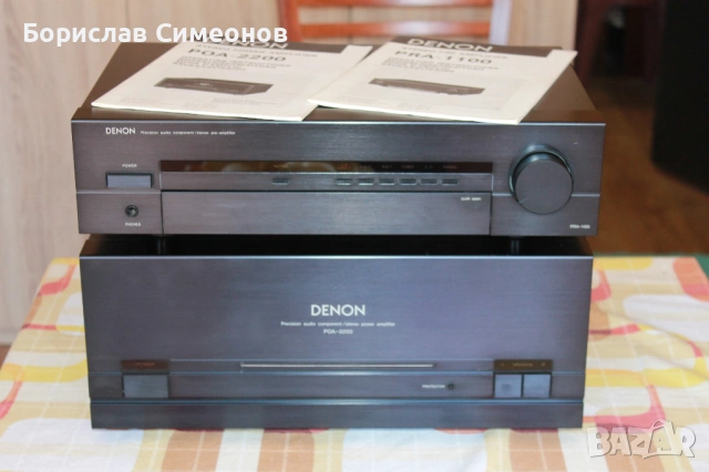 Denon POA-2200  PRA-1100