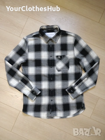 Calvin Klein Jeans M size Мъжка риза с дълъг ръкав