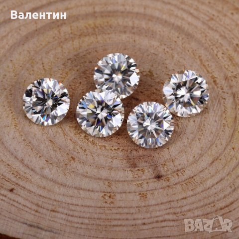 Камъни за годежни пръстени МОЙСАНИТ 1.5-2.00ммБрилянт цвят Д съртефикат, снимка 9 - Пръстени - 30913501