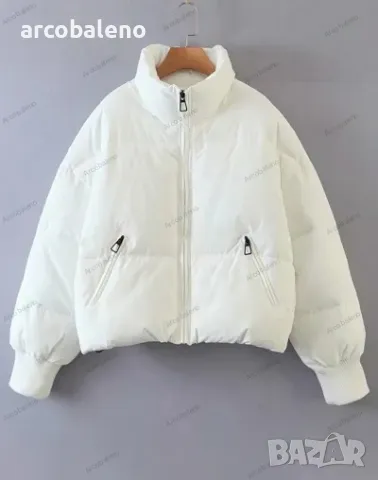 Дамско ежедневно универсално яке с пухена яка, снимка 7 - Якета - 48453403