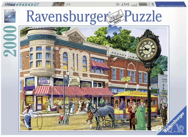 [неналичен] Пъзел "Ellen's General Store" Tom Antonishak Ravensburger 2000 части, снимка 1