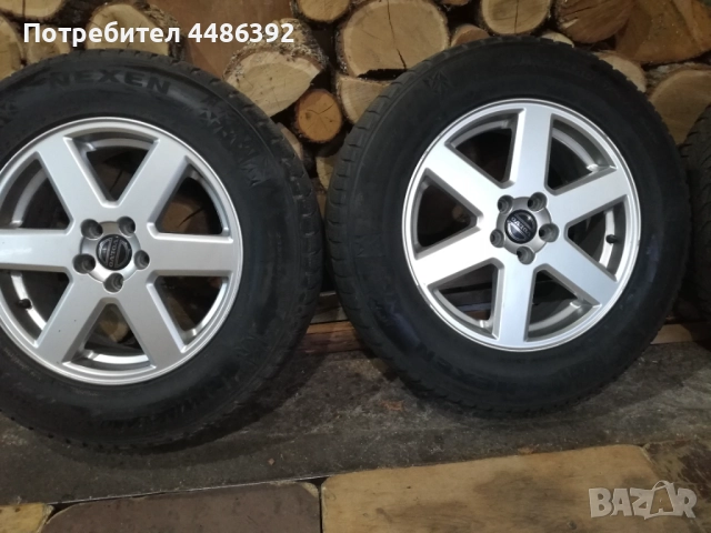 Джанти -17 цола със зимни гуми 235/65/17-5Х108, снимка 4 - Гуми и джанти - 52534311
