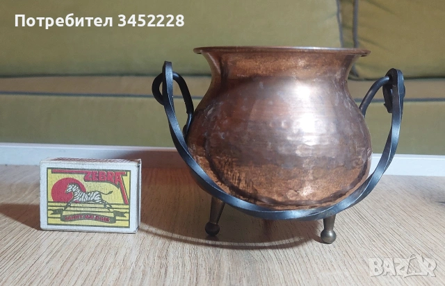 Котле медно за ценители , снимка 7 - Декорация за дома - 53891169
