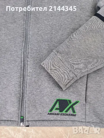 Armani Exchange размер L, снимка 5 - Суичъри - 49376081