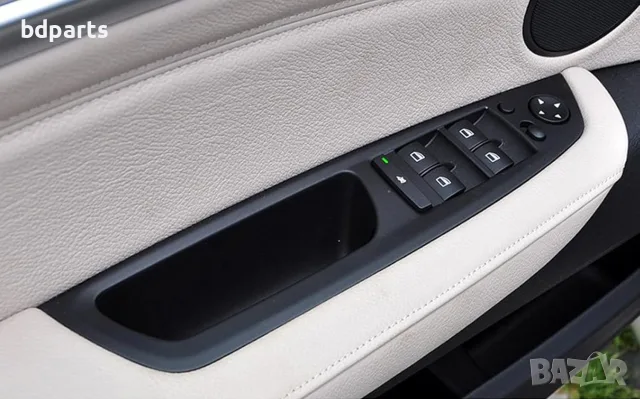 Предна лява дръжка за BMW X5 E70 X6 E71 E72, Черен, Прибиране на огледалата, снимка 3 - Части - 56140974