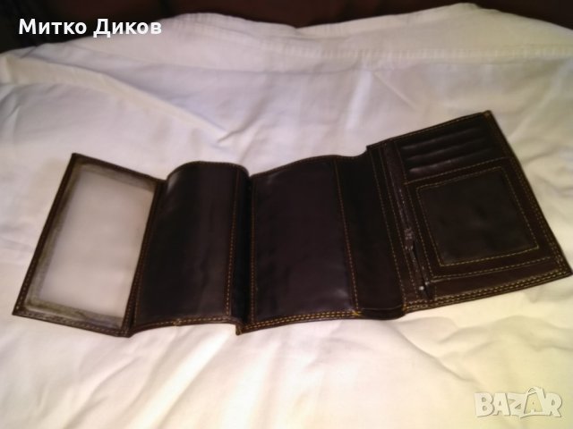 Портфейл Павид мода естествена кожа 135х95мм, снимка 11 - Портфейли, портмонета - 29429379