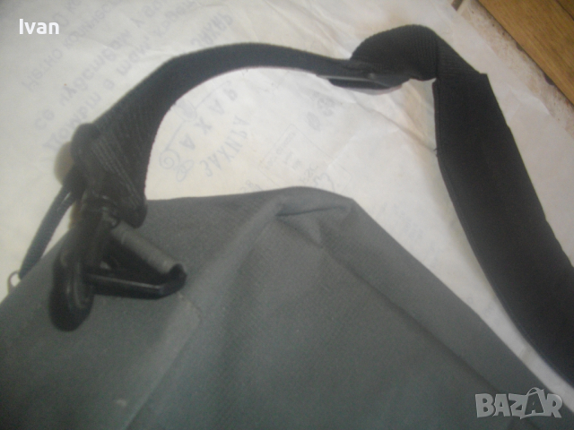 Голяма Чанта Пътна/Туристическа/За Лаптоп-490х320х110мм-Сиво/Черна-Почти Нова-Отлична-Здрав Плат, снимка 16 - Чанти - 44528649