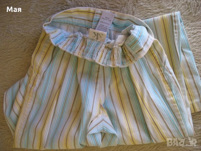 Панталон от раиран памучен плат, снимка 4 - Детски панталони и дънки - 29220055