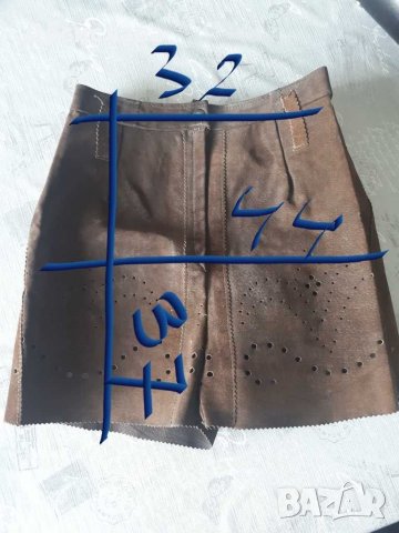 Къс панталон естествена кожа , снимка 4 - Къси панталони и бермуди - 30460302