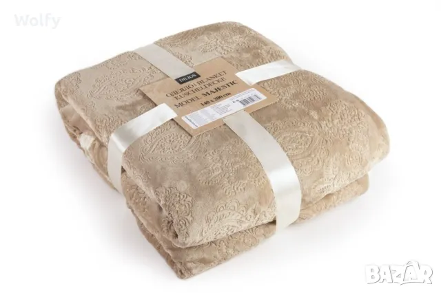 Луксозно меко одеяло DILIOS MAJESTIC 200/220, снимка 3 - Бельо - 48309332