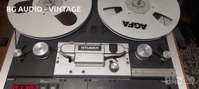 STUDER A810 ролков магнетофон, снимка 5 - Декове - 55881898