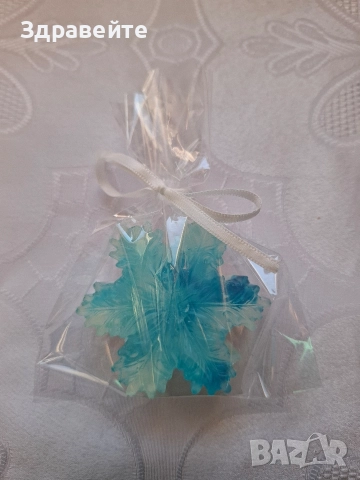 Коледни глицеринови ароматни сапунчета, снимка 2 - Коледни подаръци - 52770263