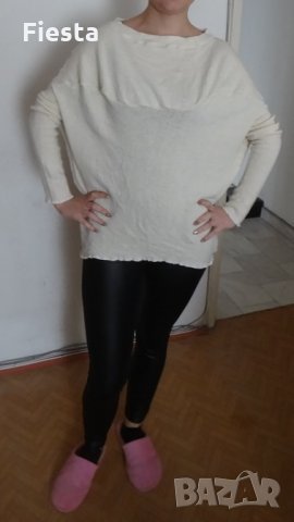 Нова плетена туника бледо жълта, снимка 9 - Туники - 31275561