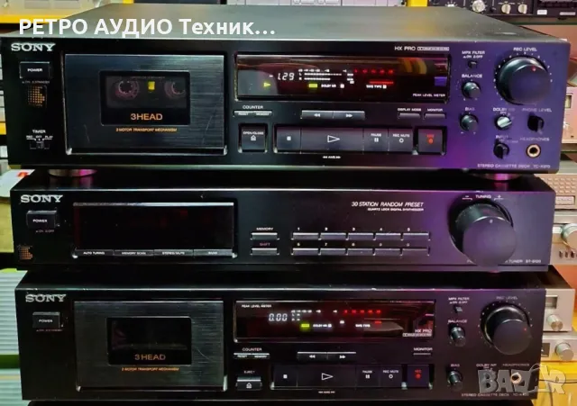 Триглав касетен дек Sony, mod. TC-K570

, снимка 1