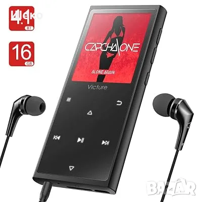 Victure M5X – премиум преносим MP3 плейър с метален корпус и стъклен touch панел, снимка 2 - MP3 и MP4 плеъри - 56246431