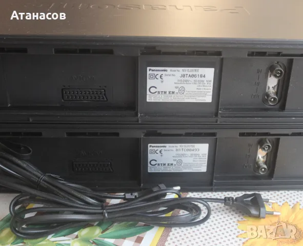 Panasonic NV- SJ207EE PAL MESECAM NTSC видеорекордер, снимка 7 - Плейъри, домашно кино, прожектори - 39703329