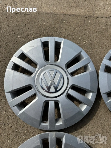 4 броя оригинални тасове за VW Up 14, снимка 2 - Аксесоари и консумативи - 54001314