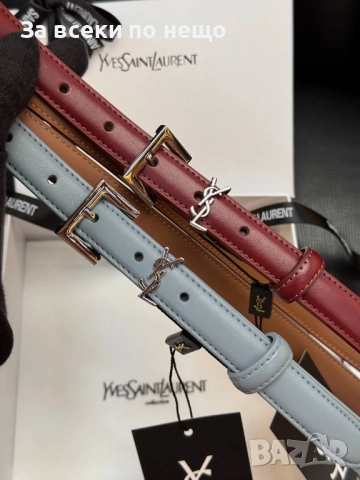 Yves Saint Laurent Колан Със Сертификат И Торбичка - Налични Различни Цветове Код SK255, снимка 4 - Колани - 52596439