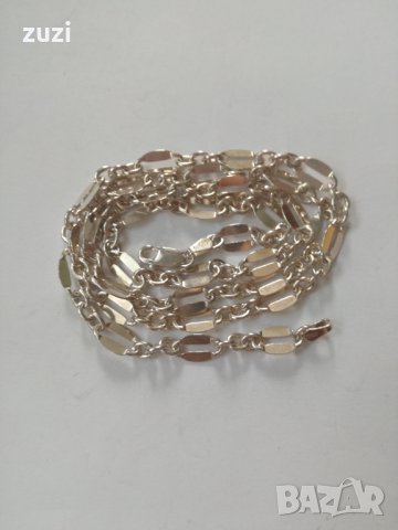  Италианска сребърен синджир - 925 сребро , снимка 3 - Колиета, медальони, синджири - 38040056