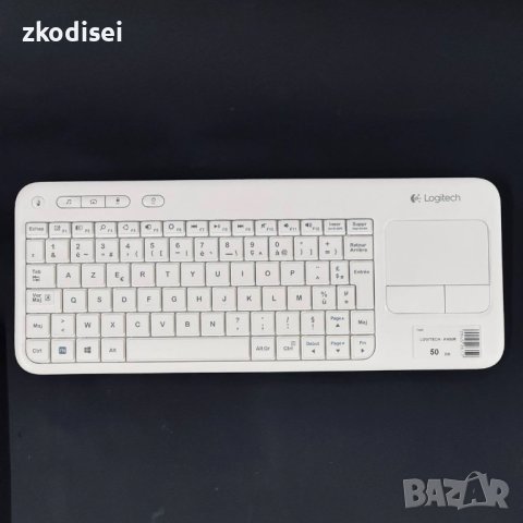 Клавиатура с мишка Logitech K400R, снимка 1 - Клавиатури и мишки - 42755990