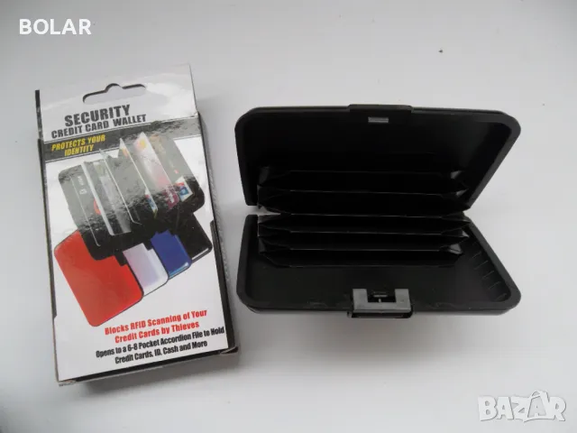 АЛУМИНИЕВ КАЛЪФ ЗА ВИЗИТКИ И БАНКОВИ КАРТИ, снимка 3 - Калъфи, кейсове - 49783316